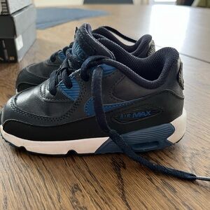 Nike Kids Sneakers - Black and Blue